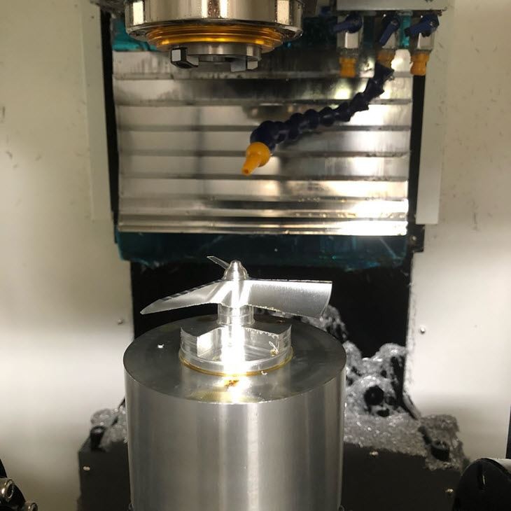 Aluminum CNC Milling process